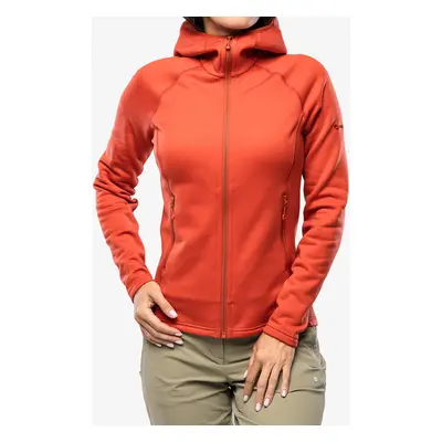 Montane Fury Hoodie Női kapucnis felső - saffron red