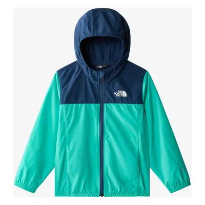 The North Face Never Stop Hooded Windwall Jacket Gyerekkabát - geyser aqua