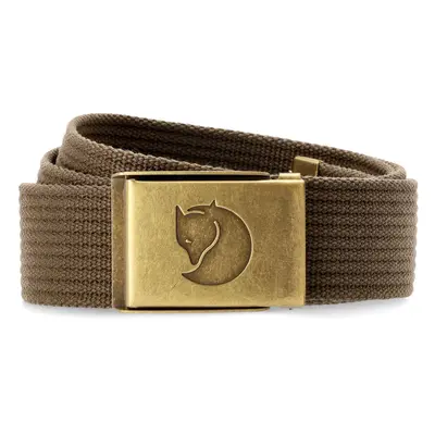 Fjallraven Canvas Brass Belt cm Nadrágszíj - dark olive