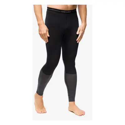 Icebreaker ZoneKnit Leggings Hőszigetelő hosszú alsó - black/jet