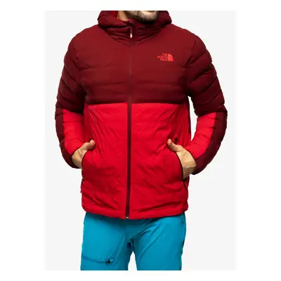 The North Face Thermoball 50/50 Jacket Bélelt Kabát - cordovan/tnf red