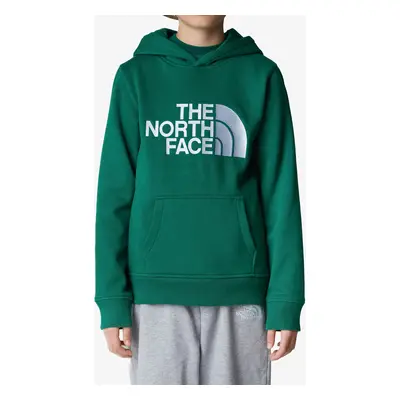 The North Face Drew Peak P/O Hoodie Gyermek pulóver - evergreen