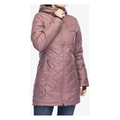 Columbia Heavenly Long Hooded Jacket Női utcai kabát - fig