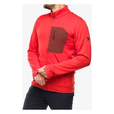 Columbia Triple Canyon Grid Fleece Full Zip Polárfelső - spicy/spice