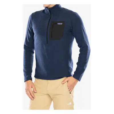 Patagonia R1 Air Zip Neck Férfi pulóver - new navy