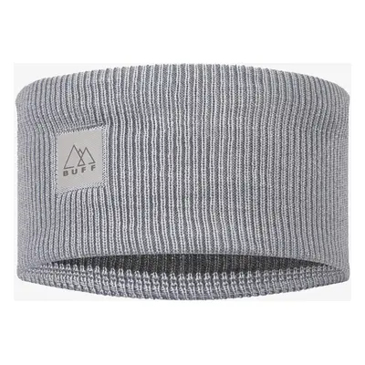 Buff Crossknit Headband Fejpánt - solid lightgrey