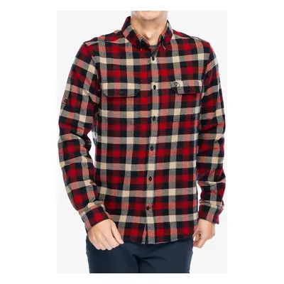 Fjallraven Skog Shirt Ing - dark navy/red