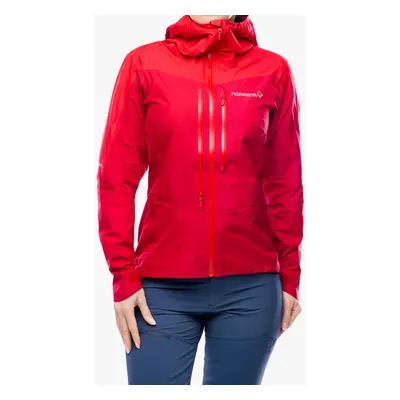 Norrona Falketind GORE-TEX Paclite Jacket Női esőkabát - jester red/true red