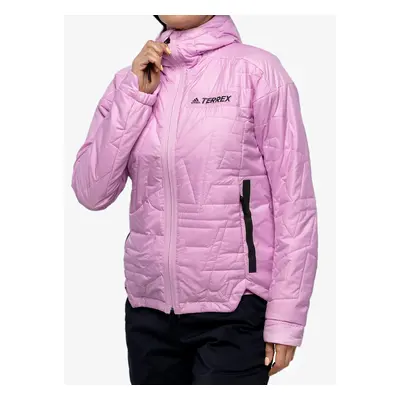 adidas TERREX Myshelter PrimaLoft Hooded Padded Jkt Bélelt Kabát - bliss lilac