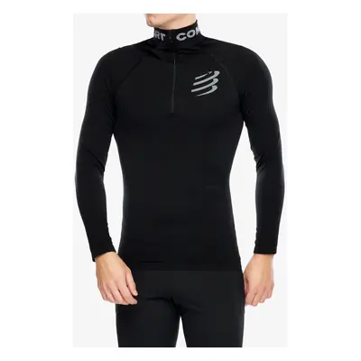 Compressport 3D Thermo HZ LS Top Termoaktív felső - black