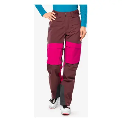 Haglofs Elation GTX Pant Női Sínadrág - burgundy brown/deep pink