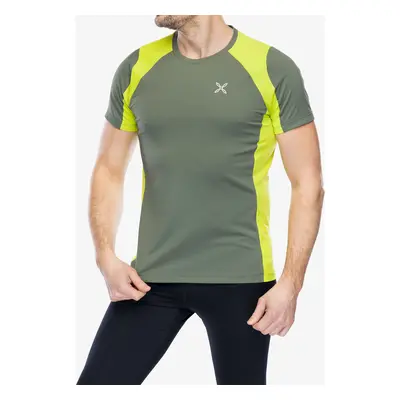 Montura Outdoor Choice T-Shirt Póló - sage green/lime green