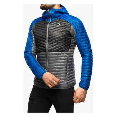 Haglofs L.I.M Mimic Hood Bélelt Kabát - concrete/magnetite