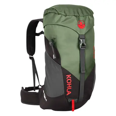 Kohla Active 22L Hátizsák kiránduláshoz - bronze green/scarlet/caviar