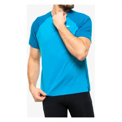 Brooks Atmosphere Short Sleeve 2.0 Futópóló - hyper blue/pacific