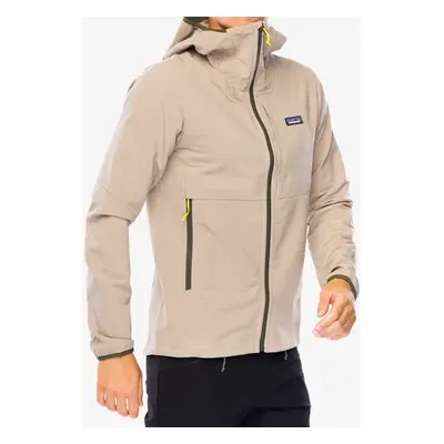 Patagonia R1 TechFace Hoody Softshell kabát - seabird grey