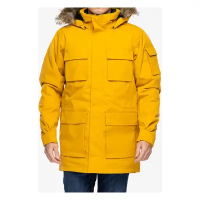 Jack Wolfskin Glacier Canyon Parka Télikabát - mustard