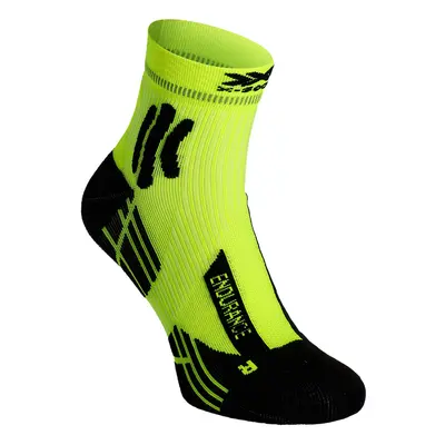 X-Socks Endurance 4.0 Férfi Futózokni - fluo yellow/opal black