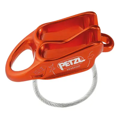 Petzl Reverso Biztosító Eszköz - red/orange