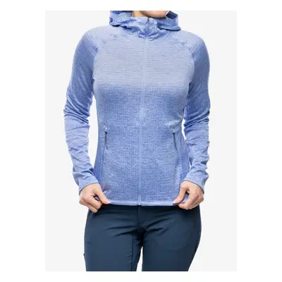 Odlo Tencia Mid Layer Hoody Full Zip Női felső - persian jewel melange