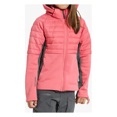 Didriksons Nejlika Full Zip Lánykabát - pink rose