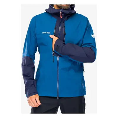 Mammut Taiss HS Hooded Jacket Esőkabát - deep ice/marine