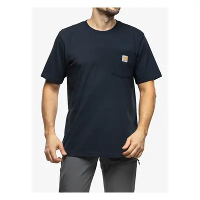 Carhartt K87 Pocket S/S T-Shirt Férfi pamut póló - navy