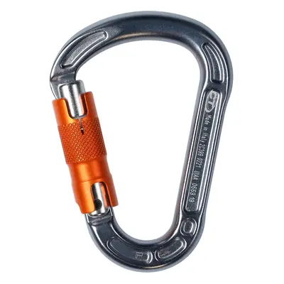 Climbing Technology Concept HMS WG Twist Lock Karabiner - grey/orange