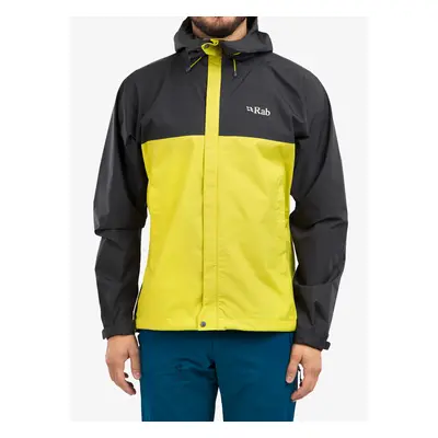 Rab Downpour Eco Jacket Esőkabát - graphene/zest