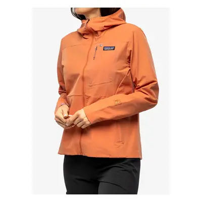 Patagonia R1 CrossStrata Hoody Női Softshell-Kabát - quartz coral