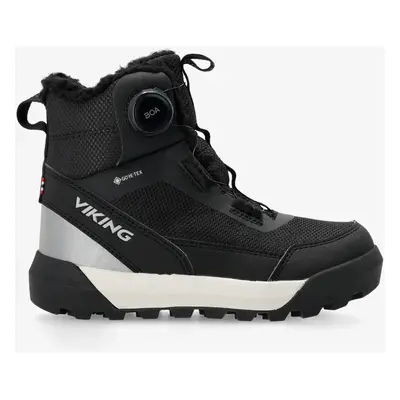 Viking Footwear Expower Warm GTX BOA Gyerekcipő - black