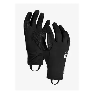 Ortovox Fleece Light Glove Kesztyű túrasíeléshez - black raven