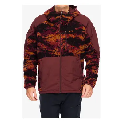 Oakley Caribou Full Zip Sherpa Polár - tiger camo red