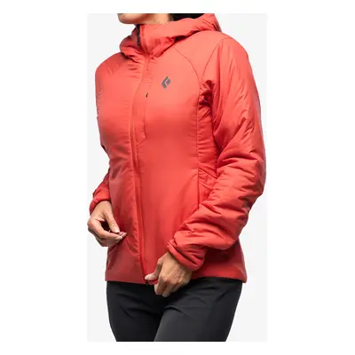 Black Diamond First Light Stretch Hoody Női bélelt kabát - coral red