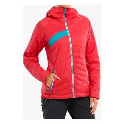 CMP Aalia Jacket Fix Hood Bélelt Kabát - campari