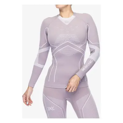 X-Bionic Energy Accumulator Light Shirt LS Termoaktív női felső - lavender/arctic white