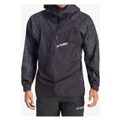 adidas TERREX Techrock RAIN.RDY Anorak Dzseki - black