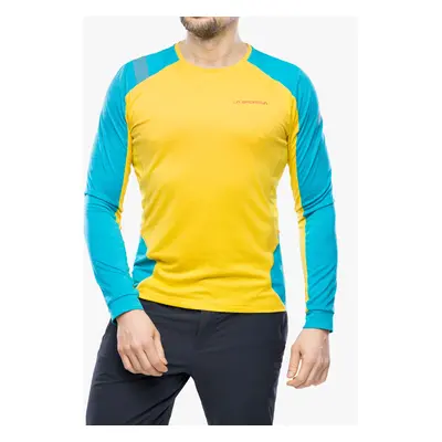 La Sportiva Beyond Long Sleeve Termoaktív felső - bamboo/tropic blue