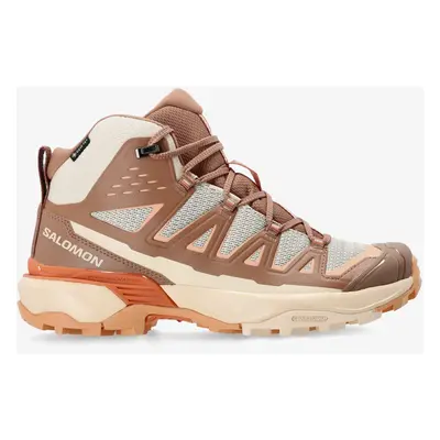 Salomon X Ultra Edge Mid GTX Női túracipő - shortbread/raw