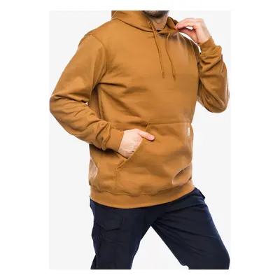 Carhartt Sleeve Logo Hooded Sweatshirt Felső - carhartt brown