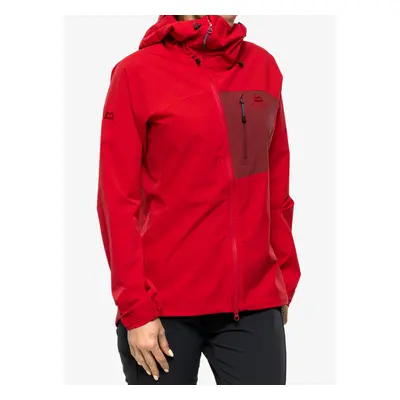 Mountain Equipment Squall Hooded Jacket Női Softshell-Kabát - capsicum/tibetan red