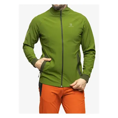 BlackYak Castana Jacket Softshell Kabát - twist of lime