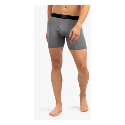 Saxx Quest Boxer Brief Fly Termoaktív Boxeralsó - dark charcoal II