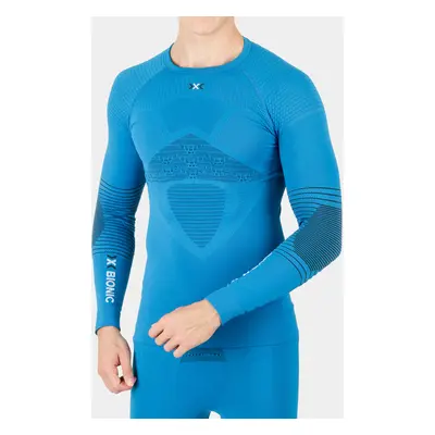 X-Bionic Energizer 4.0 Shirt Round Neck Termoaktív Felső - teal blue/anthracite