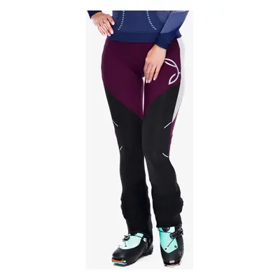 Montura Slick Pants Női edző leggings - wine red/quiet grey