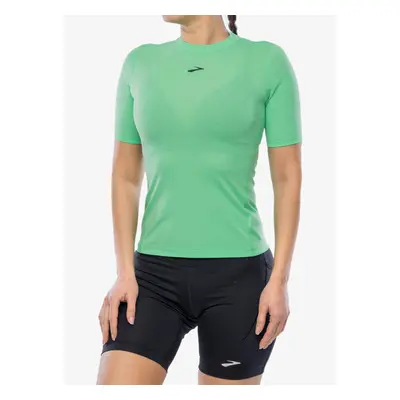 Brooks High Point Short Sleeve Női futópólók - hyper green