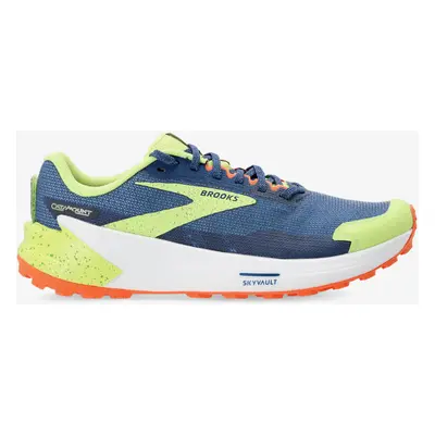 Brooks Catamount Terepfutó cipő - navy/firecracker/sharp green