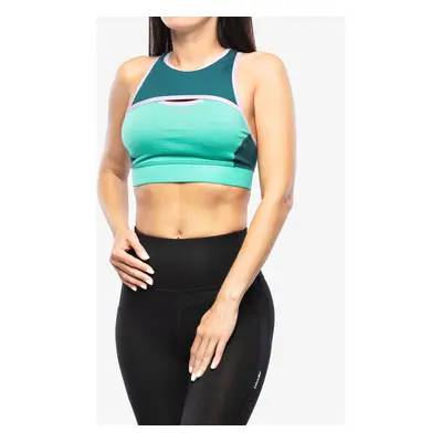 Icebreaker ZoneKnit Sport Bra Sportmelltartó - fresh/green