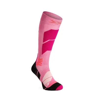 X-Socks Ski Perform OTC Sízokni - light pink/light sand