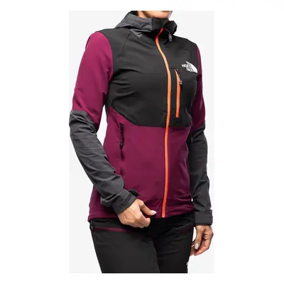 The North Face Dawn Turn Hybrid Softshell Jacket Női softshell-kabát - berry/grey